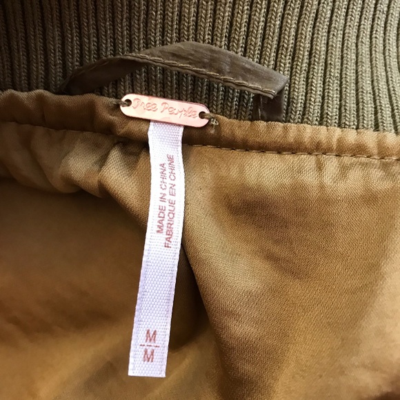 New Free People Easy Quilted Bomber 257 - Picture 5 of 6